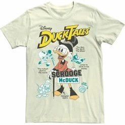 Licensed Character Men's Duck Tales Richest Duck Poster Tee Natural 8 Licensed Character Men's Duck Tales Richest Duck Poster Tee Natural -Licensed Character Shop unnamed file 27018