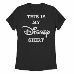 Licensed Character Juniors' Disney This Is My Disney Shirt Chest Logo Tee Red -Licensed Character Shop unnamed file 27022