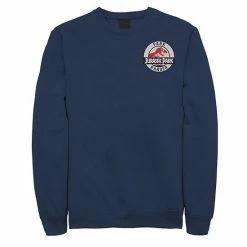 Licensed Character Men's Jurassic Park Ranger Logo Tan Badge Fleece Red -Licensed Character Shop unnamed file 27033
