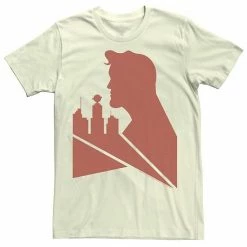 Licensed Character Men's DC Fandome Superman Skyline Silhouette Tee White -Licensed Character Shop unnamed file 27038