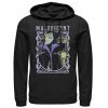 Licensed Character Men's Disney Sleeping Beauty Maleficent Old School Poster Hoodie Charcoal Heather -Licensed Character Shop unnamed file 27040