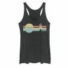 Licensed Character Juniors' Star Wars The Mandalorian The Child Rainbow Chest Lines Tank Top Black Heather -Licensed Character Shop unnamed file 27121