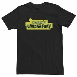 Licensed Character Big & Tall Dexter's Laboratory Original Logo Tee Black -Licensed Character Shop unnamed file 27152