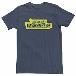 Licensed Character Big & Tall Dexter's Laboratory Original Logo Tee Black -Licensed Character Shop unnamed file 27153
