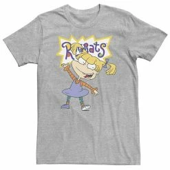 Licensed Character Big & Tall Rugrats Angelica Simple Portrait Tee Athletic Heather -Licensed Character Shop unnamed file 27163