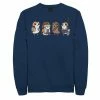 Licensed Character Men's Star Wars Cute Porgs Dressed As Characters Portrait Sweatshirt Black -Licensed Character Shop unnamed file 27180