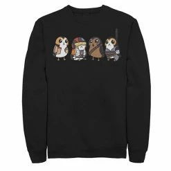 Licensed Character Men's Star Wars Cute Porgs Dressed As Characters Portrait Sweatshirt Black 7 Licensed Character Men's Star Wars Cute Porgs Dressed As Characters Portrait Sweatshirt Black -Licensed Character Shop unnamed file 27181