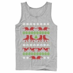 Licensed Character Men's Jurassic Park Knit Style Tank Navy -Licensed Character Shop unnamed file 27218