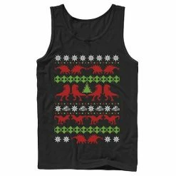 Licensed Character Men's Jurassic Park Knit Style Tank Navy -Licensed Character Shop unnamed file 27219