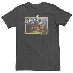 Licensed Character Big & Tall Disney Encanto House Framed Portrait Tee Black -Licensed Character Shop unnamed file 27223