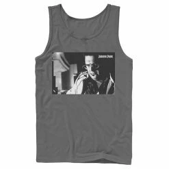 Licensed Character Men's Jurassic Park Dennis Nedry Computer Work Graphic Tank Top White -Licensed Character Shop unnamed file 27231