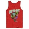 Licensed Character Men's Jurassic World 80's Retro Raptor-rific Dino Graphic Tank White -Licensed Character Shop unnamed file 27242