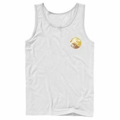 Licensed Character Men's Jurassic Park Split Colors T-Rex Logo Graphic Tank Top Navy -Licensed Character Shop unnamed file 27262