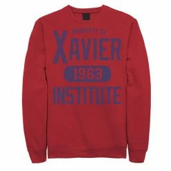 Licensed Character Men's Marvel X-Men Xavier Institute 1963 Campus Property Sweatshirt Kelly -Licensed Character Shop unnamed file 27269