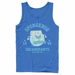 Licensed Character Men's Nickelodeon SpongeBob SquarePants Retro Bikini Bottom Tank Charcoal -Licensed Character Shop unnamed file 27281