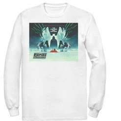 Licensed Character Men's Star Wars: The Empire Strikes Back 40th Anniversary Poster Tee White -Licensed Character Shop unnamed file 27310