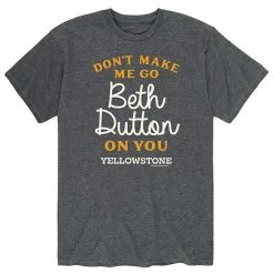 Licensed Character Men's Yellowstone Beth Dutton Tee