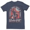 Licensed Character Men's Star Wars Boba Fett There's A New Boss In Town Tee Navy Heather