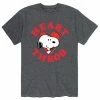 Licensed Character Men's Peanuts Heartthrob Tee Light Blue -Licensed Character Shop unnamed file 27395