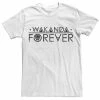 Licensed Character Men's Marvel Black Panther Wakanda Forever Tee -Licensed Character Shop unnamed file 2740