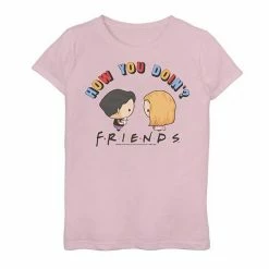 Licensed Character Girls 7-16 Friends Chibi Joey How You Doin' Graphic Tee Green Apple -Licensed Character Shop unnamed file 27406