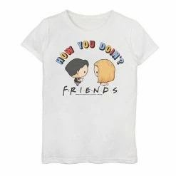 Licensed Character Girls 7-16 Friends Chibi Joey How You Doin' Graphic Tee Green Apple -Licensed Character Shop unnamed file 27410