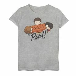 Licensed Character Girls 7-16 Friends Chibi Pivot Graphic Tee White -Licensed Character Shop unnamed file 27428