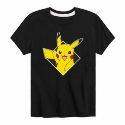 Licensed Character Boys 8-20 Pokémon Diamond Pikachu Graphic Tee