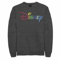 Licensed Character Men's Disney Rainbow Logo Sweatshirt Black 7 Licensed Character Men's Disney Rainbow Logo Sweatshirt Black -Licensed Character Shop unnamed file 27477