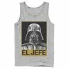 Licensed Character Men's Star Wars Darth Vader El Jefe Portrait Tank Black -Licensed Character Shop unnamed file 27480