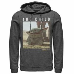 Licensed Character Men's Star Wars The Mandalorian The Child Long Ears Photo Hoodie Navy -Licensed Character Shop unnamed file 27565