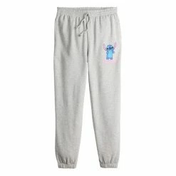 Licensed Character Disney's Lilo & Stitch Juniors' "Stich" Comfy Joggers -Licensed Character Shop unnamed file 276