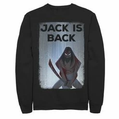 Licensed Character Men's Cartoon Network Samurai Jack The Jack Is Back Rainwaters Fleece Black -Licensed Character Shop unnamed file 27648
