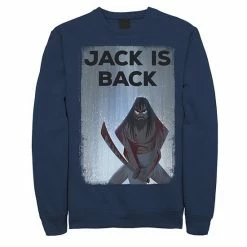 Licensed Character Men's Cartoon Network Samurai Jack The Jack Is Back Rainwaters Fleece Black -Licensed Character Shop unnamed file 27649