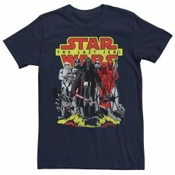 Licensed Character Men's Star Wars The Last Jedi Tee Black