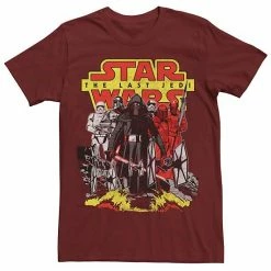 Licensed Character Men's Star Wars The Last Jedi Tee Black -Licensed Character Shop unnamed file 27660