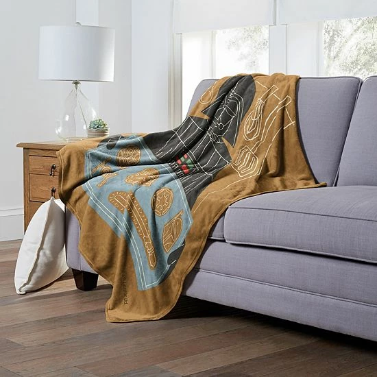 Licensed Character Disney's Star Wars Sith Day Silk Touch Throw Blanket 4 Licensed Character Disney's Star Wars Sith Day Silk Touch Throw Blanket - Image 2