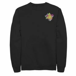 Licensed Character Men's Rocket Power Retro Triangle Logo Sweatshirt Black -Licensed Character Shop unnamed file 27698