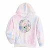 Licensed Character Girls 7-16 Star Wars The Mandalorian Grogu Aka Baby Yoda Tie Dye Fleece Graphic Hoodie -Licensed Character Shop unnamed file 277