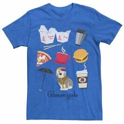 Licensed Character Men's Gilmore Girls Icons Tee Kelly Heather -Licensed Character Shop unnamed file 27732