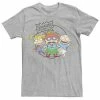 Licensed Character Men's Rugrats Chuckie Tommy & Angelica Logo Tee Athletic Heather -Licensed Character Shop unnamed file 27757