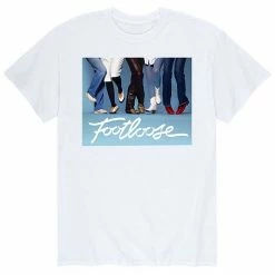 Licensed Character Men's Footloose Feet Tee White -Licensed Character Shop unnamed file 27773