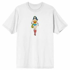 Licensed Character Men's Wonder Woman Superhero Power Pose Tee