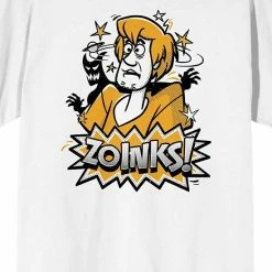 Licensed Character Men's Scooby Doo Shaggy Zoinks Tee -Licensed Character Shop unnamed file 28022