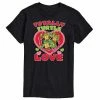 Licensed Character Men's TMNT Totally Turtle Love Tee Blue -Licensed Character Shop unnamed file 28090