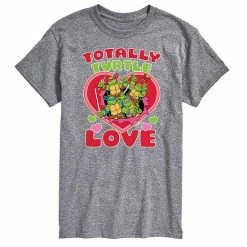 Licensed Character Men's TMNT Totally Turtle Love Tee Blue -Licensed Character Shop unnamed file 28092