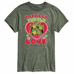 Licensed Character Men's TMNT Totally Turtle Love Tee Blue -Licensed Character Shop unnamed file 28093