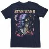 Licensed Character Men's Star Wars Vintage Darth Vader Poster Fill Tee Black -Licensed Character Shop unnamed file 28104