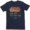 Licensed Character Men's Star Wars Faded Movie Logos Tee Charcoal -Licensed Character Shop unnamed file 28108