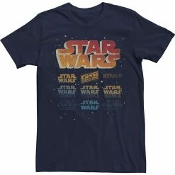 Licensed Character Men's Star Wars Faded Movie Logos Tee Charcoal 7 Licensed Character Men's Star Wars Faded Movie Logos Tee Charcoal -Licensed Character Shop unnamed file 28109